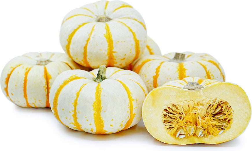 15 Dwarf Tiger Striped Pumpkin Seeds - Unique and Rare Vegetable Seeds - 15 Seeds