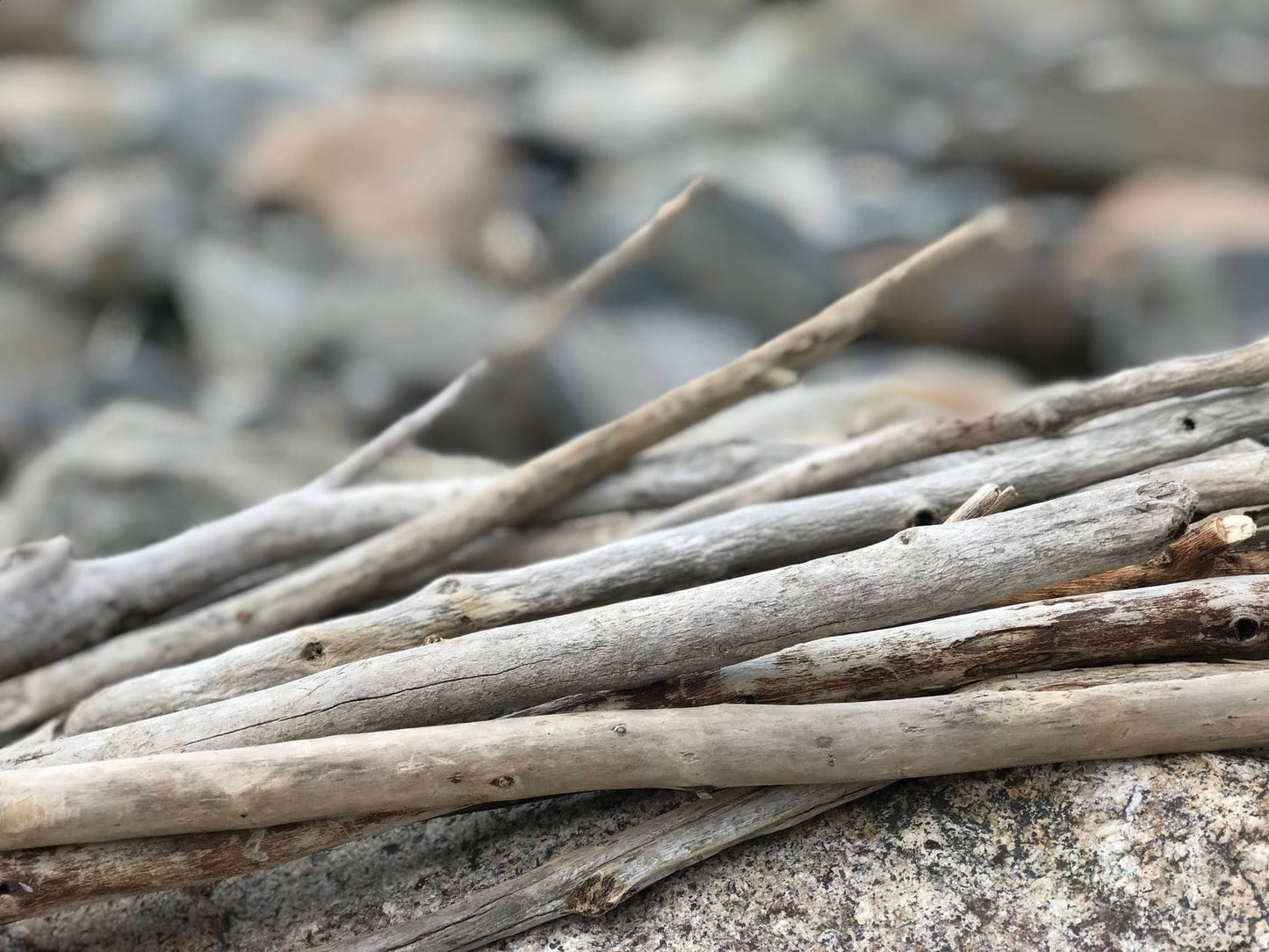 Driftwood Pole - 3, 4, 5, 6 Foot - You Pick Thickness - Rod Hanging Weaving Macrame DIY Closet Nursery Shower Craft