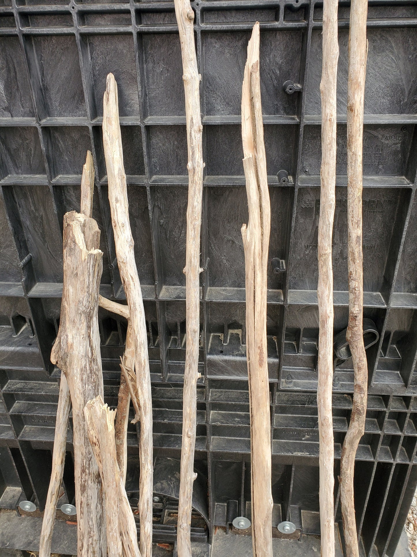 Driftwood Pole - 3, 4, 5, 6 Foot - You Pick Thickness - Rod Hanging Weaving Macrame DIY Closet Nursery Shower Craft