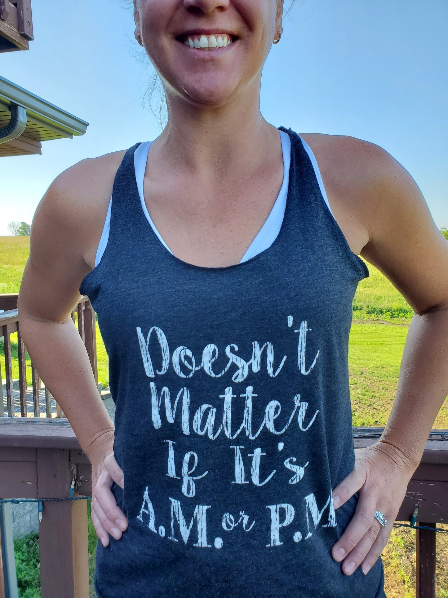 Womens Tank Top, Muscle Tank Top, Beach Shirt