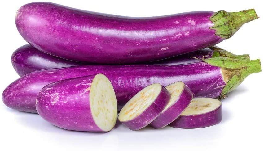 Long Purple Eggplant Seed for Planting | 100+ Seeds | Non-GMO Exotic Heirloom Vegetables | Great Gardening Gift