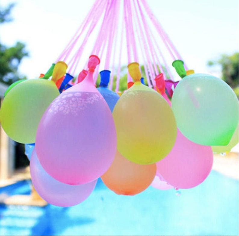 111 Self Sealing Water Balloons - Summer, Pool Fun - Ships from Iowa, USA. 3 Bunches