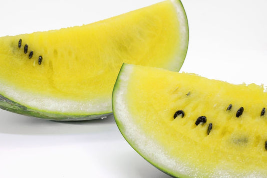 Dwarf Yellow Watermelon Seeds - Grow Petite Yellow Watermelons, Delicious - Made in USA, Ships from Iowa.