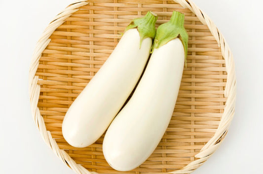 White Eggplant Seed for Planting | 100+ Seeds | Made in USA, Ships from Iowa