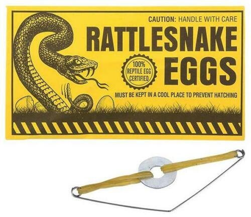 Hilarious Rattlesnake Eggs Prank - Best Prank or Gag Gift - Reusable Over and Over