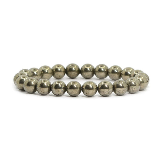 Pyrite Stone for Wealth- Prosperity- Protection  Bracelet