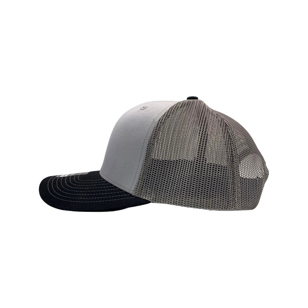 Great Outdoors Trucker Hat - Mountain and Trees Hat - Richardson 112 Quality Hat