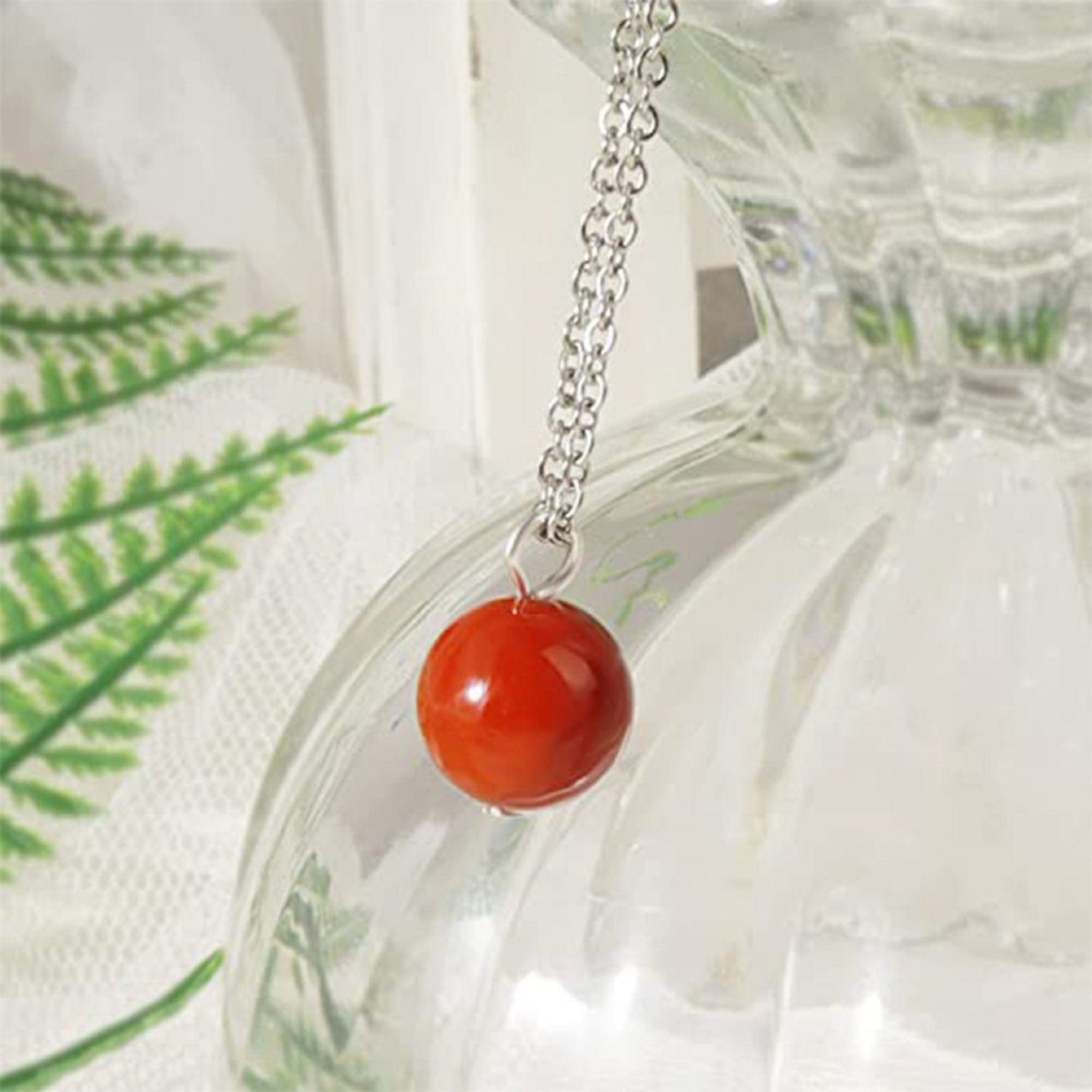 Carnelian Love Crystal Necklace- Give Them as a Gift to Have That Person Fall in Love with You