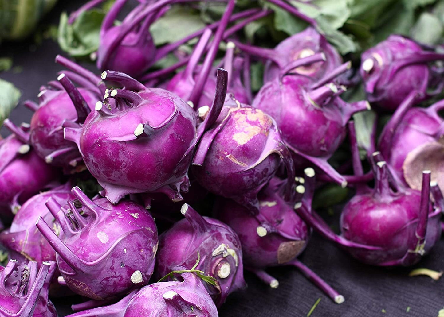 Purple Vienna Kohlrabi Seeds for Planting | 100+ Seeds | Exotic Garden Vegetable, Delicious and Fun to Grow