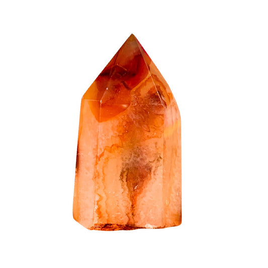 Druzy Carnelian Love Crystal Tower- Give Them as a Gift to Have That Person Fall in Love with You