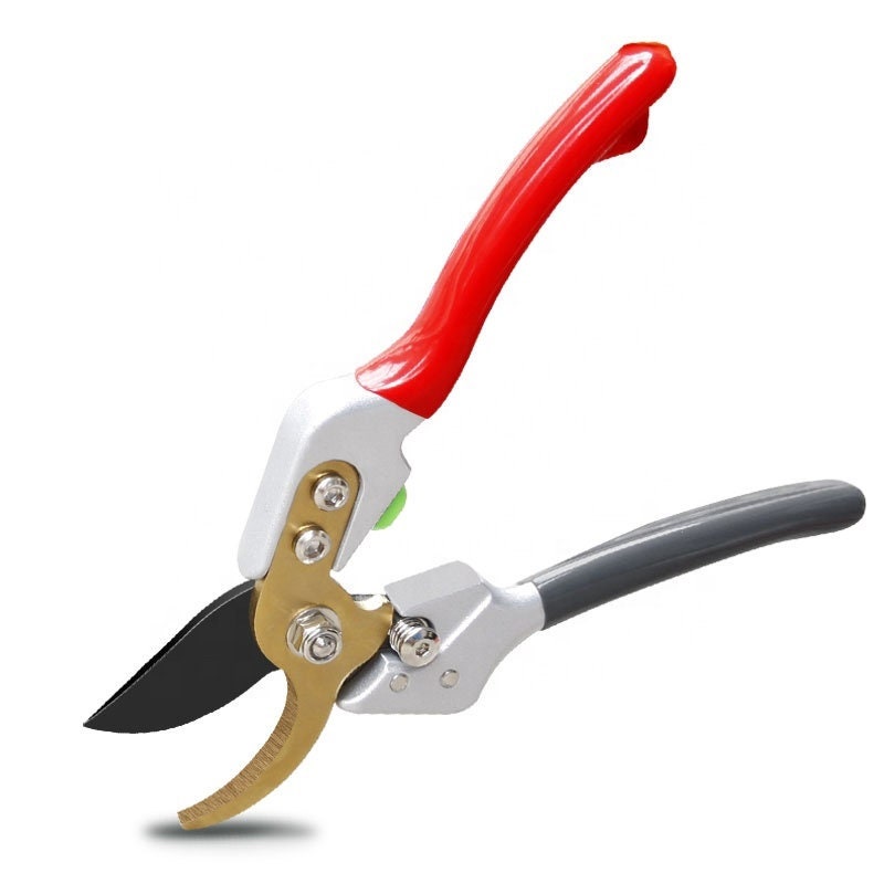 Heavy Duty Garden Bypass Shears - Cut up to 1 Inch